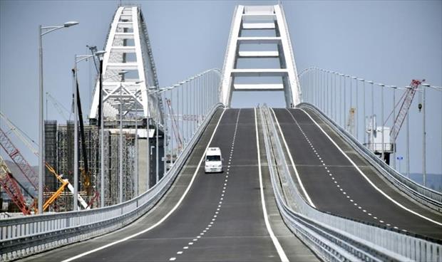 بوتين يدشن جسرًا ضخمًا يربط القرم بروسيا