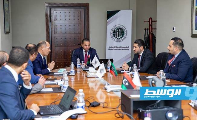 مجلس إدارة المؤسسة الليبية للاستثمار يستعرض الإنجازات واستعدادات المرحلة المقبلة