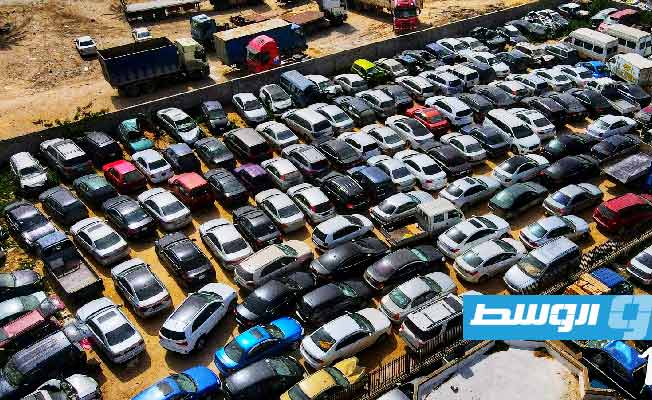 ضبط 237 سيارة بدون لوحات في طرابلس (صور)