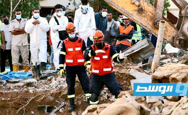 وفاة 64 فلسطينيا جراء السيول في ليبيا