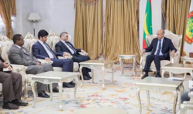 المشري يناقش مع رئيس موريتانيا إيجاد حل للأزمة الليبية بمساعدة الاتحاد المغاربي