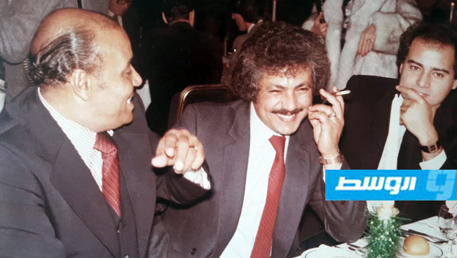مختار اعبيده ومحمد عقيلة العمامي وفرحات حواس سنة 1978