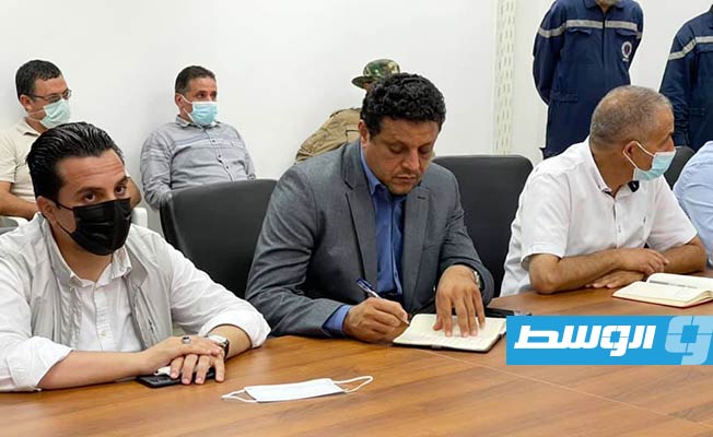 اجتماع أبوجناح والعبدلي مع قيادات أوباري، الأحد 8 أغسطس 2021. (نائب رئيس الوزراء)