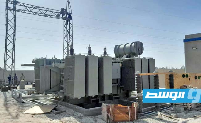 تركيب محطة تحويل كهرباء تعمل بخلية واحدة لأول مرة في ليبيا