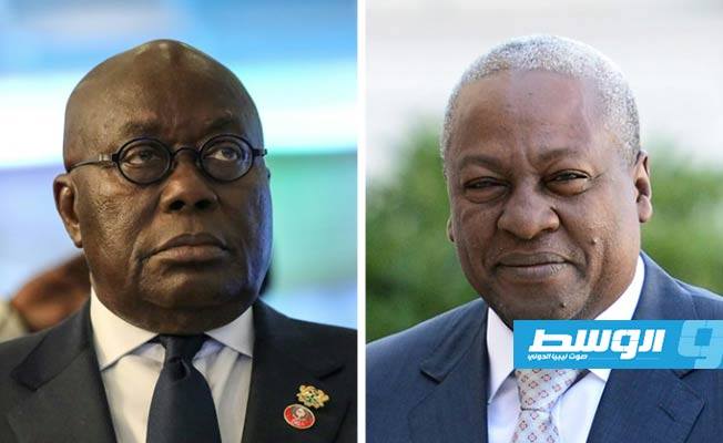 غانا.. منافسة قوية في انتخابات الرئاسة بين الرئيس أكوفو وسلفه ماهاما
