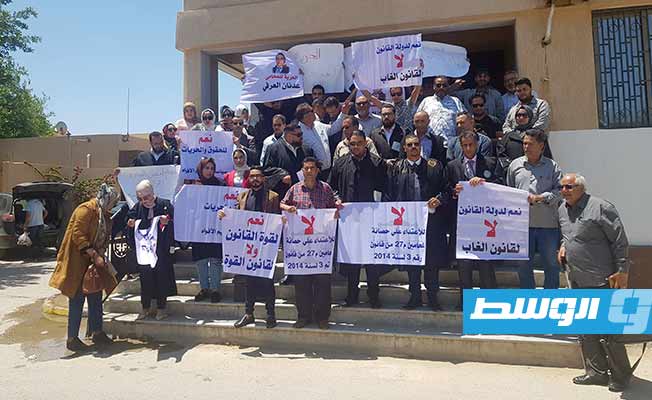 محامو بنغازي يطالبون بإطلاق زميلهم محمد حسين الجروشي المحتجز منذ 6 سنوات