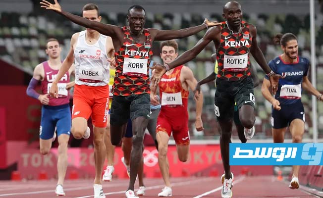 ثنائية كينية في سباق 800 متر في ألعاب القوى بأولمبياد طوكيو