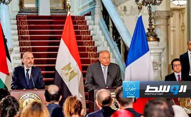 بيان مشترك لمصر والأردن وفرنسا يطالب بوقف فوري ودائم لإطلاق النار في غزة