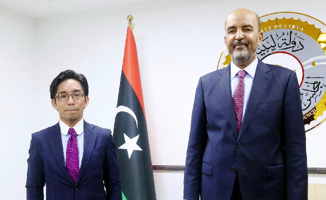 Japanese Chargé d'Affaires affirms support for efforts to hold Libyan elections