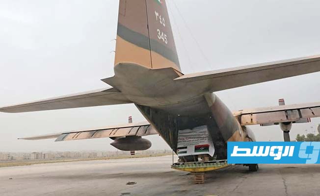 الأردن ترسل طائرة مساعدات إلى شرق ليبيا