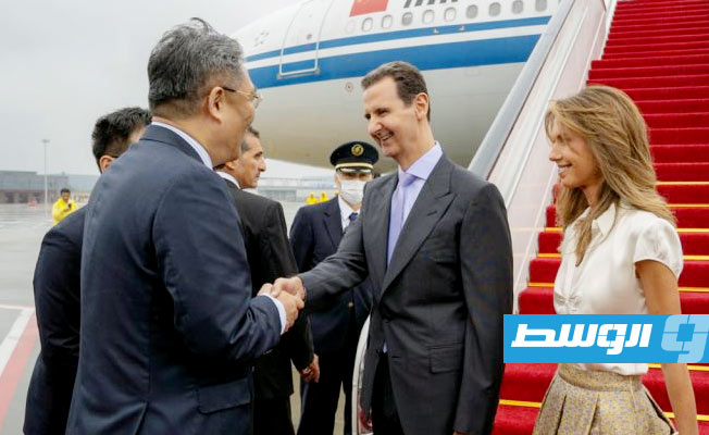 الرئيس السوري يصل الصين