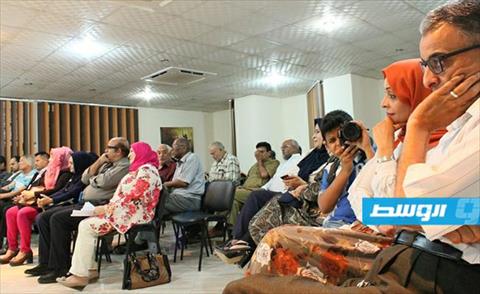أمسية أدبية لجمعة الفاخري في بنغازي