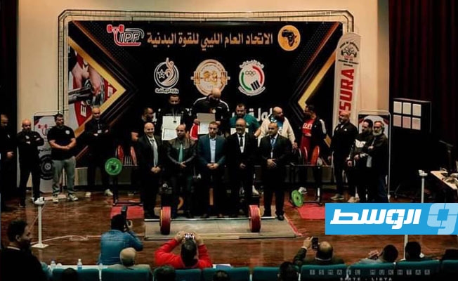 جانب من فعاليات بطولة ليبيا للقوة البدنية التي أقيمت بمدينة سرت، 5 مارس 2023. (الإنترنت)