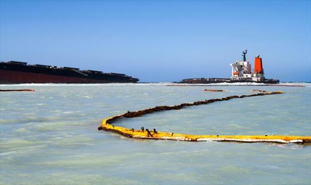 خطر يهدد الشعاب المرجانية بسبب التسرب النفطي في موريشيوس