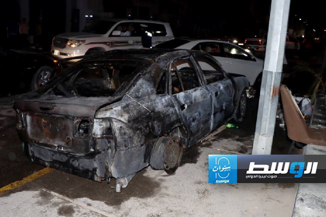 «السلامة الوطنية» توضح ملابسات حريق سيارة داخل محطة وقود في بن عاشور