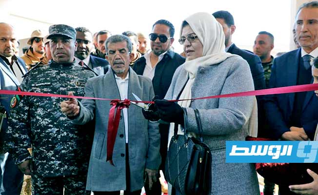 وزيرة العدل تفتتح المبنى الجديد لمحكمة ونيابة نسمة الجزئية