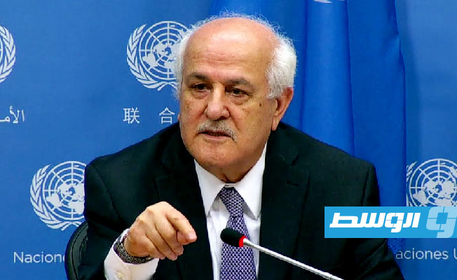 مندوب فلسطين يدعو مجلس الأمن لـ«حماية» مواطنيه المدنيين