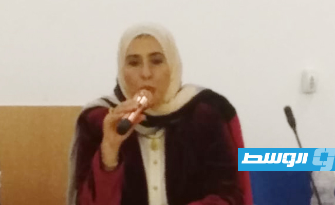 مها صقر، مدير مكتب دعم وتمكين المرأة (بوابة الوسط)