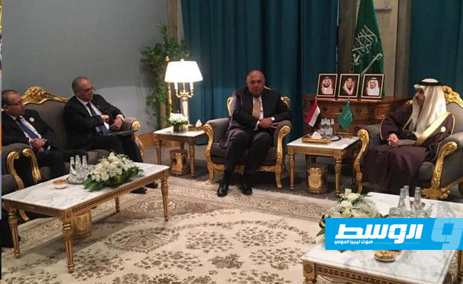 وزيرا خارجية مصر والسعودية يرفضان «التصعيد التركي» في ليبيا