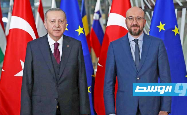 ميشال وإردوغان يتفقان على توثيق العلاقات بين الاتحاد الأوروبي وتركيا