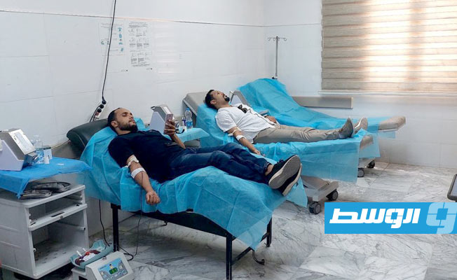 مستشفى طرابلس المركزي ينظم حملة للتبرع بالدم