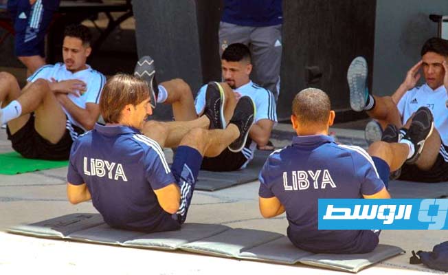 المنتخب الوطني يواصل تدريباته لليوم الثاني في معسكر الإسكندرية. (الإنترنت)