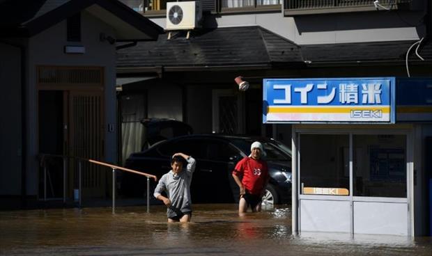 مقتل 35 شخصا على الأقل جراء الإعصار هاغيبيس في اليابان