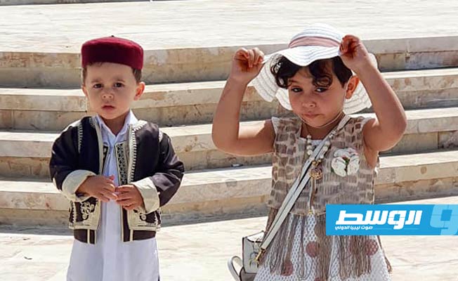 شباب يحتفلون بعيد الفطر في بنغازي. 13 مايو 2021. (تصوير : محمد جعودة)