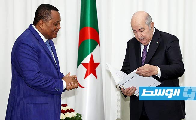 Algerian President Tebboune receives invitation to participate in the 'Brazzaville Summit' on Libya