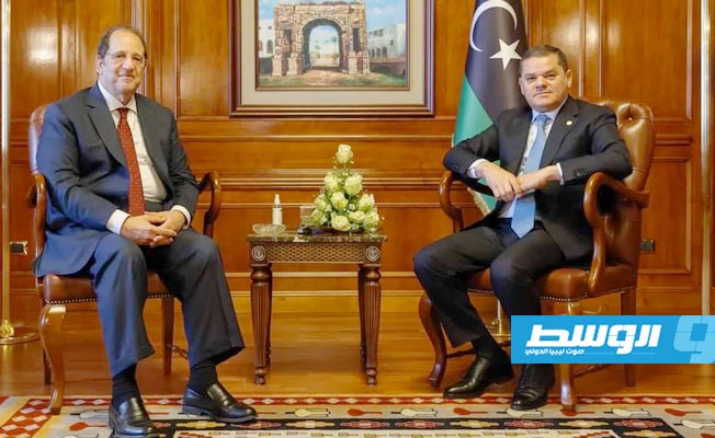 الدبيبة يبحث مع رئيس «المخابرات» المصري تفعيل اللجنة المشتركة العليا