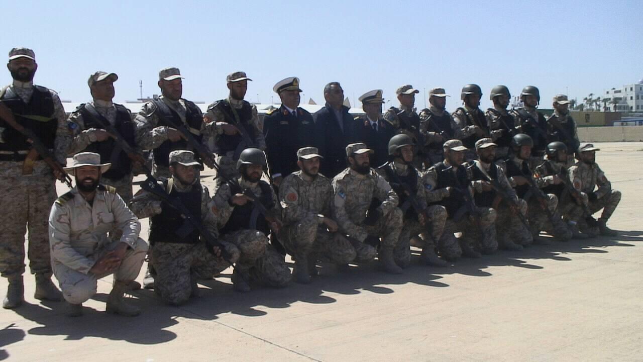 اكتمال المرحلة الثانية من تدريبات سَرّية حماية قاعدة طرابلس البحرية