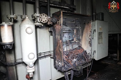 النيابة العامة تعلن نتائج التحقيق في حريق محطة كهرباء الهضبة