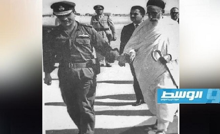 مع الملك حسين