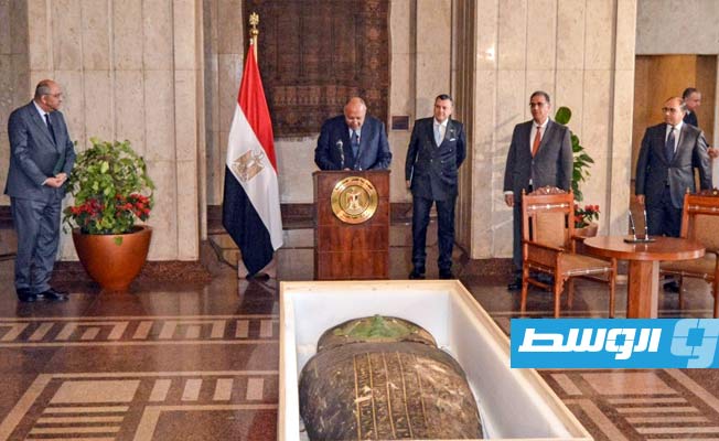 مصر تستعيد «قطعة أثرية هامة» من الولايات المتحدة.. «التابوت الأخضر»