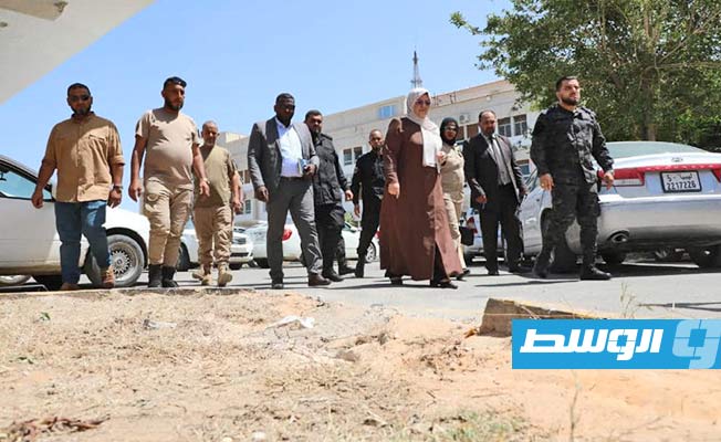 وزيرة العدل تطمئن المواطنين بشأن الوثائق والملفات العقارية وتؤكد بدء صيانة مجمع المحاكم في طرابلس