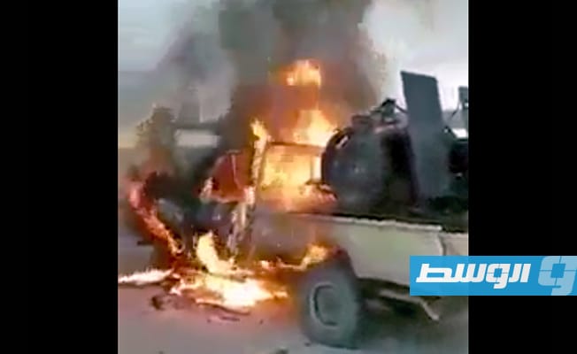 إصابة عائلة نتيجة اشتباكات بالأسلحة الخفيفة والمتوسطة بمنقطة غوط أبوساق في ورشفانة