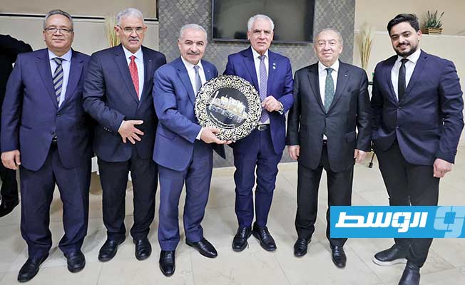 رئيس وزراء فلسطين: نرغب في شراكة استثمارية مع ليبيا