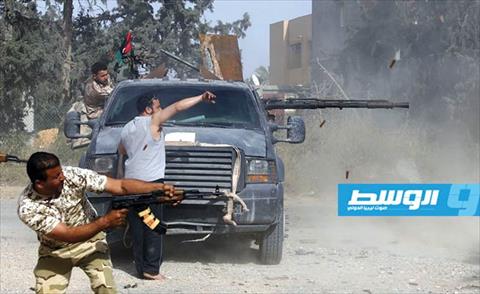 اشتباكات بالأسلحة الثقيلة بين قوات «الوفاق» و«القيادة العامة» في منطقة السبيعة