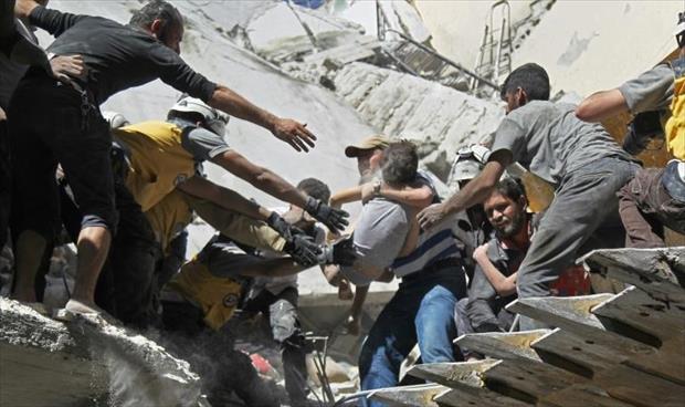 المرصد السوري: مقتل 17 مدنيًا في غارات لقوات النظام على إدلب