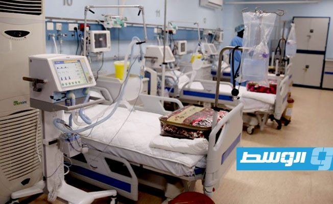 خروج طفلة من مستشفى الهواري ببنغازي بعد شفائها من فيروس «كورونا»