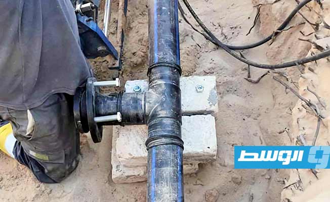 Housing and Utilities Authority: New water networks serving 700 homes in Awjilah nearing completion