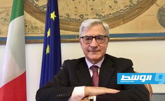 المبعوث الإيطالي: نيل حكومة الدبيبة ثقة «النواب» خطوة أساسية لتوحيد المؤسسات الليبية