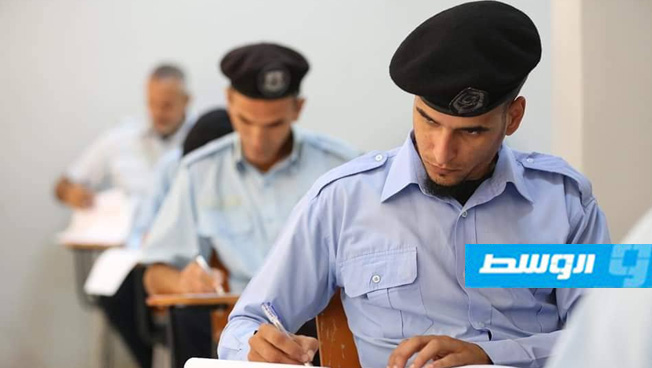 مديرية أمن أجدابيا تبدأ امتحانات ترقية الضباط والأفراد