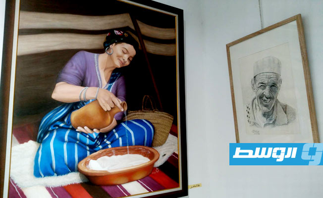 الجمعية الليبية للفنون التشكيلية تفتتح أول معارضها الرمضانية في ضيافة دار الفقيه (بوابة الوسط)