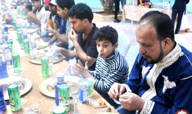 بحضور الزناتي.. مائدة إفطار لـ«الصحة» بدار الرعاية في بنغازي (صور)