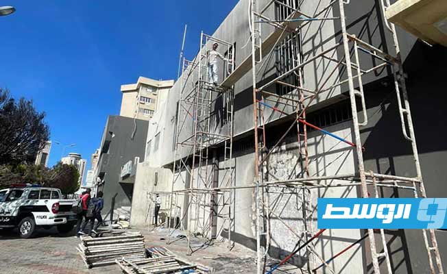 الانتهاء من صيانة مركز شرطة الحي الصناعي في طرابلس