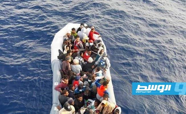 منظمة حقوقية: 70 مهاجرا يواجهون المخاطر قبالة سواحل مدينة الزاوية