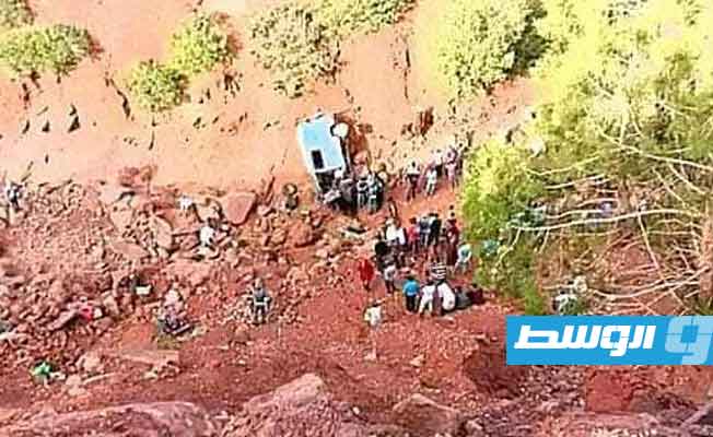 حادث سير يودي بحياة 24 شخصا في المغرب