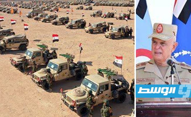 رئيس الأركان المصري يشهد الاستعداد القتالي للجيش على الاتجاه الاستراتيجي الغربي
