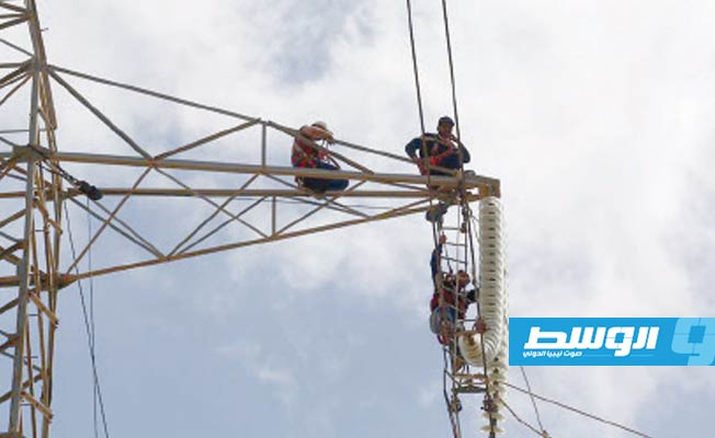 شركة الكهرباء: نجاح اختبار الجهد العالي لمحطة الزنتان